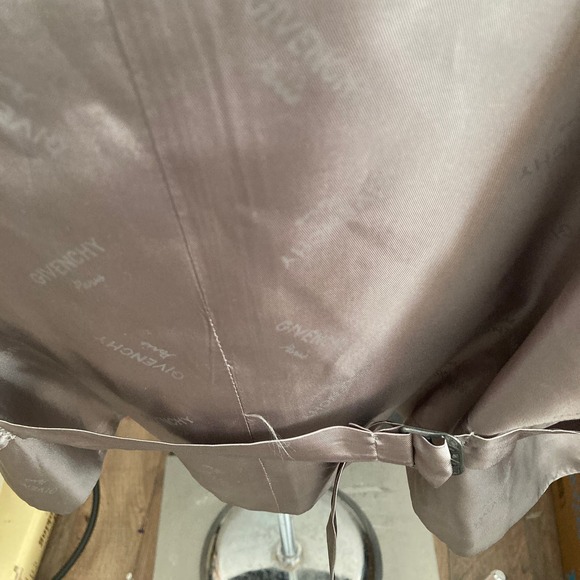 Givenchy Paris Vest Waist Coat Mens 50 Black 4 Button - Picture 7 of 10